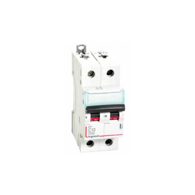 Legrand DX³ (AC) | 415V 10A DP MCB (C Curve)