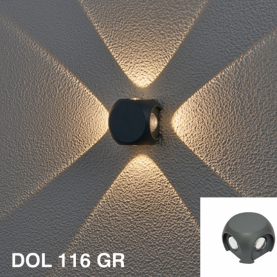 Dewton Led Outdoor Wall Washer 4W WW DOL116